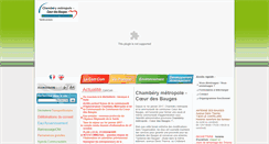 Desktop Screenshot of cc-coeurdesbauges.fr