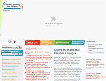 Tablet Screenshot of cc-coeurdesbauges.fr